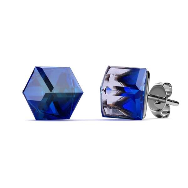 Parure Blue bermuda orné de cristaux swarovski – Image 3