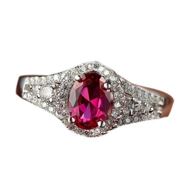 Bague Jana ajustable en argent et oxyde de zirconium – Image 2
