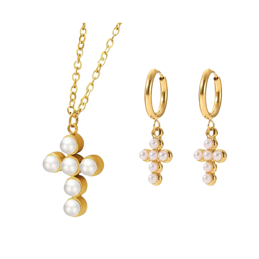 Parure Marie Plus en acier inoxydable