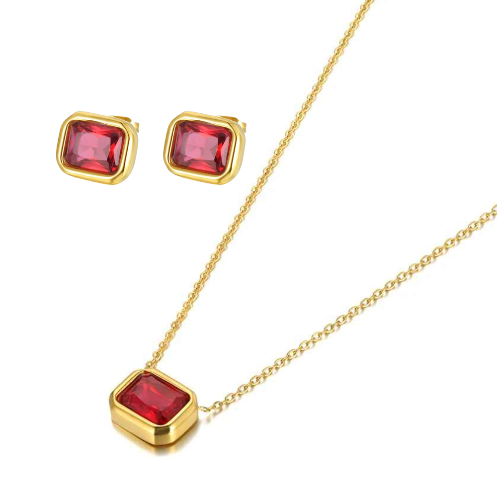 Parure Lara Diva en acier inoxydable