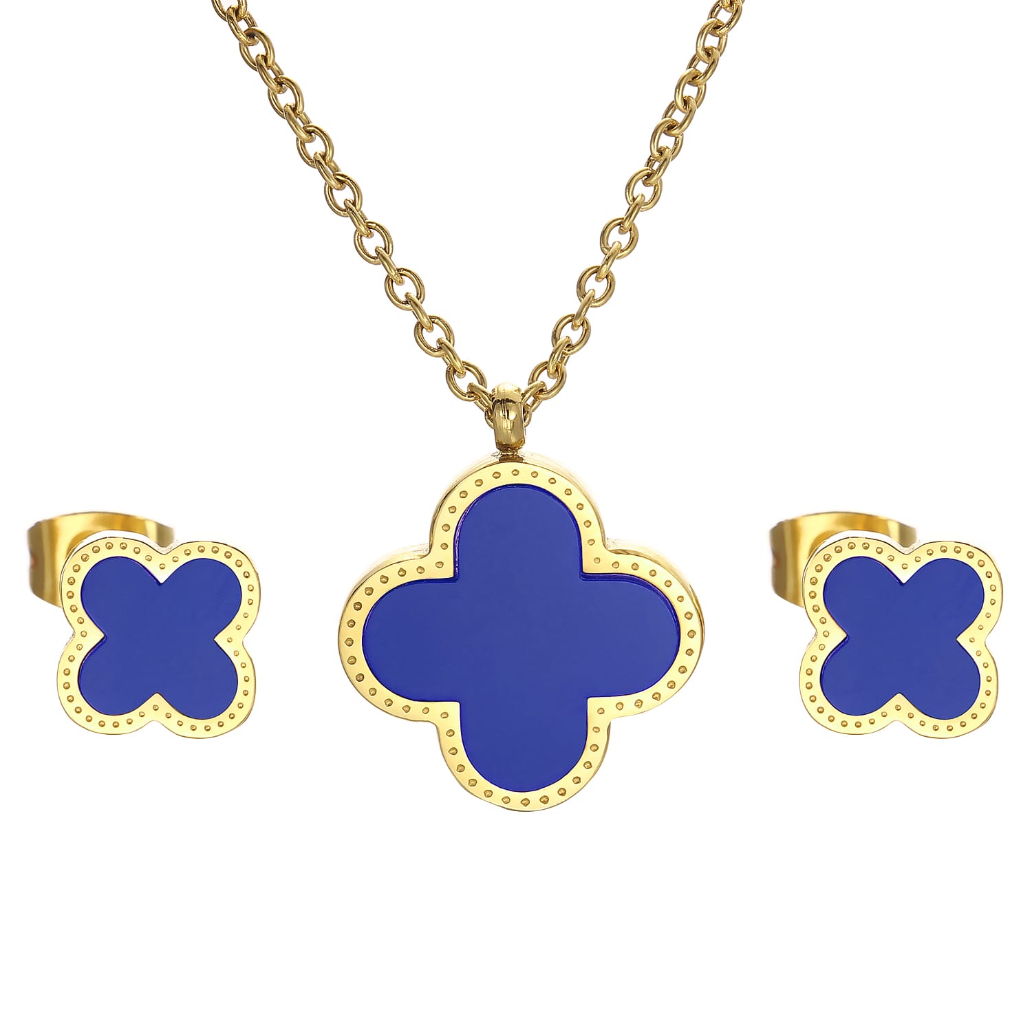 Parure Lydia en acier inoxydable