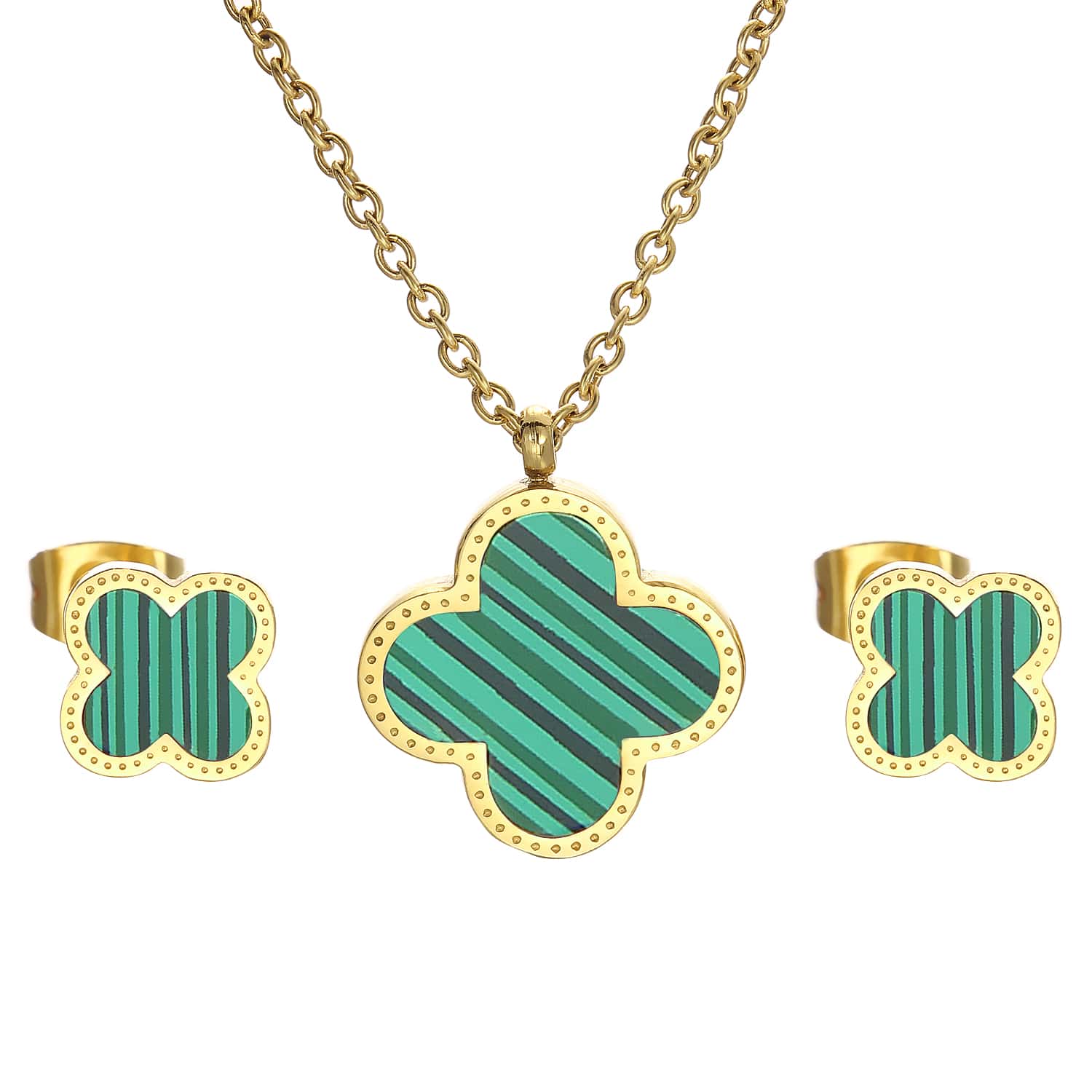 Parure Lydia en acier inoxydable – Image 4