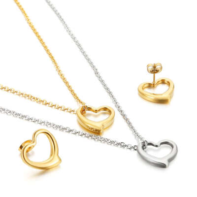 Parure Perfect Love en acier inoxydable