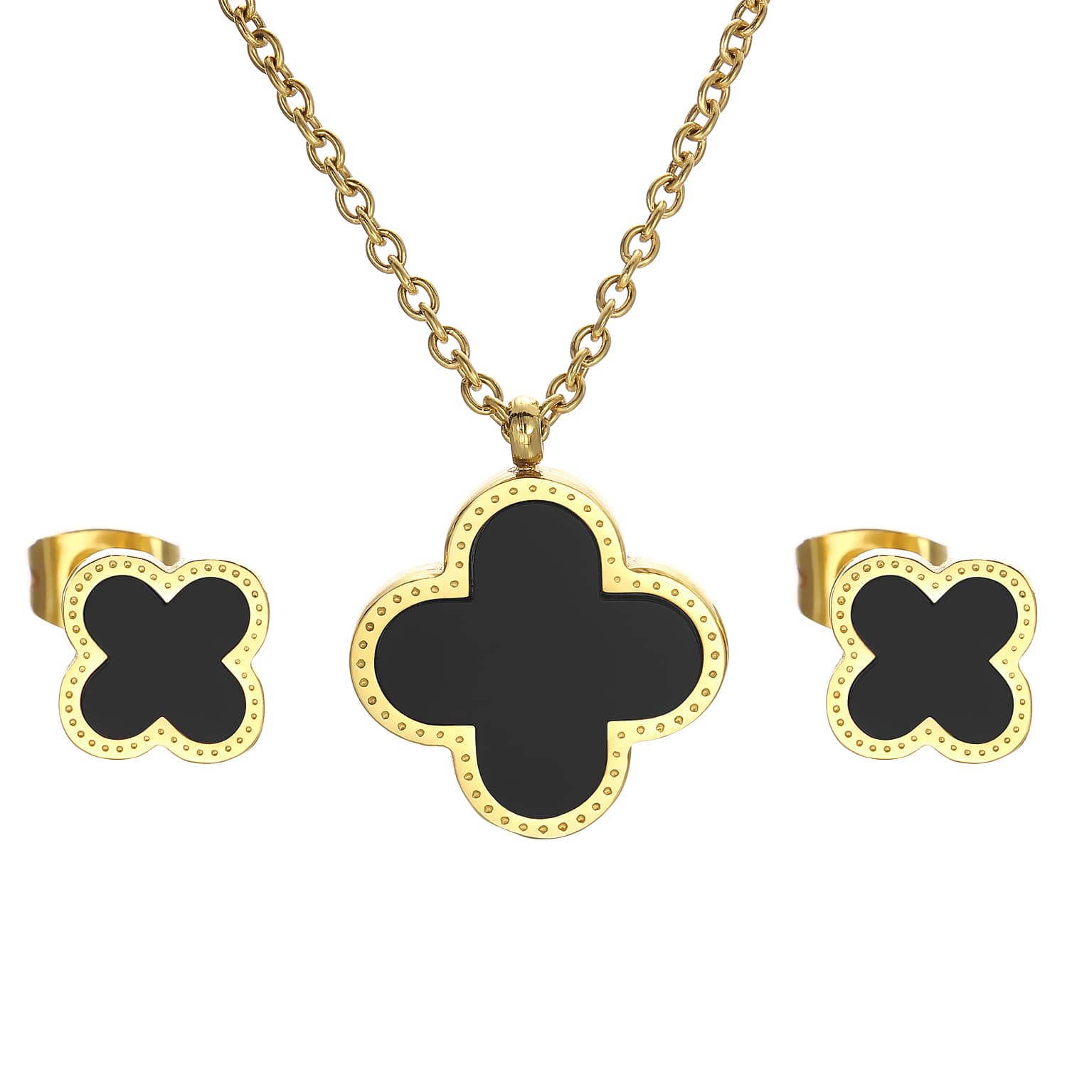 Parure Lydia en acier inoxydable – Image 3